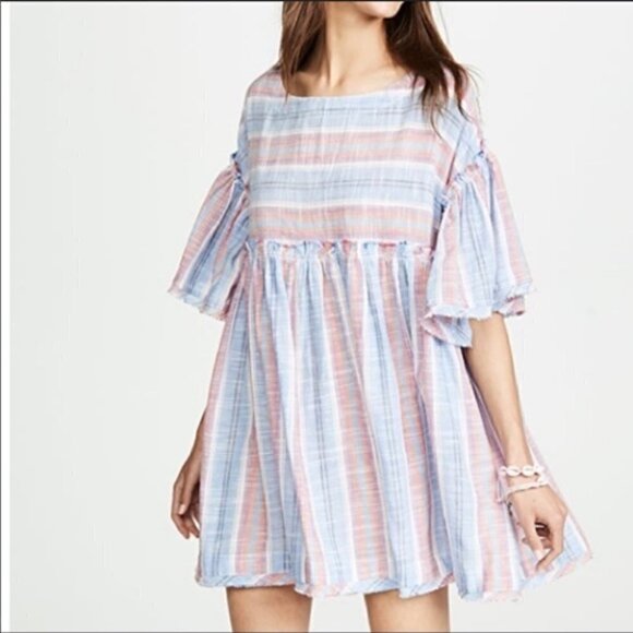 Free People Summer Nights Mini Dress - Picture 1 of 16